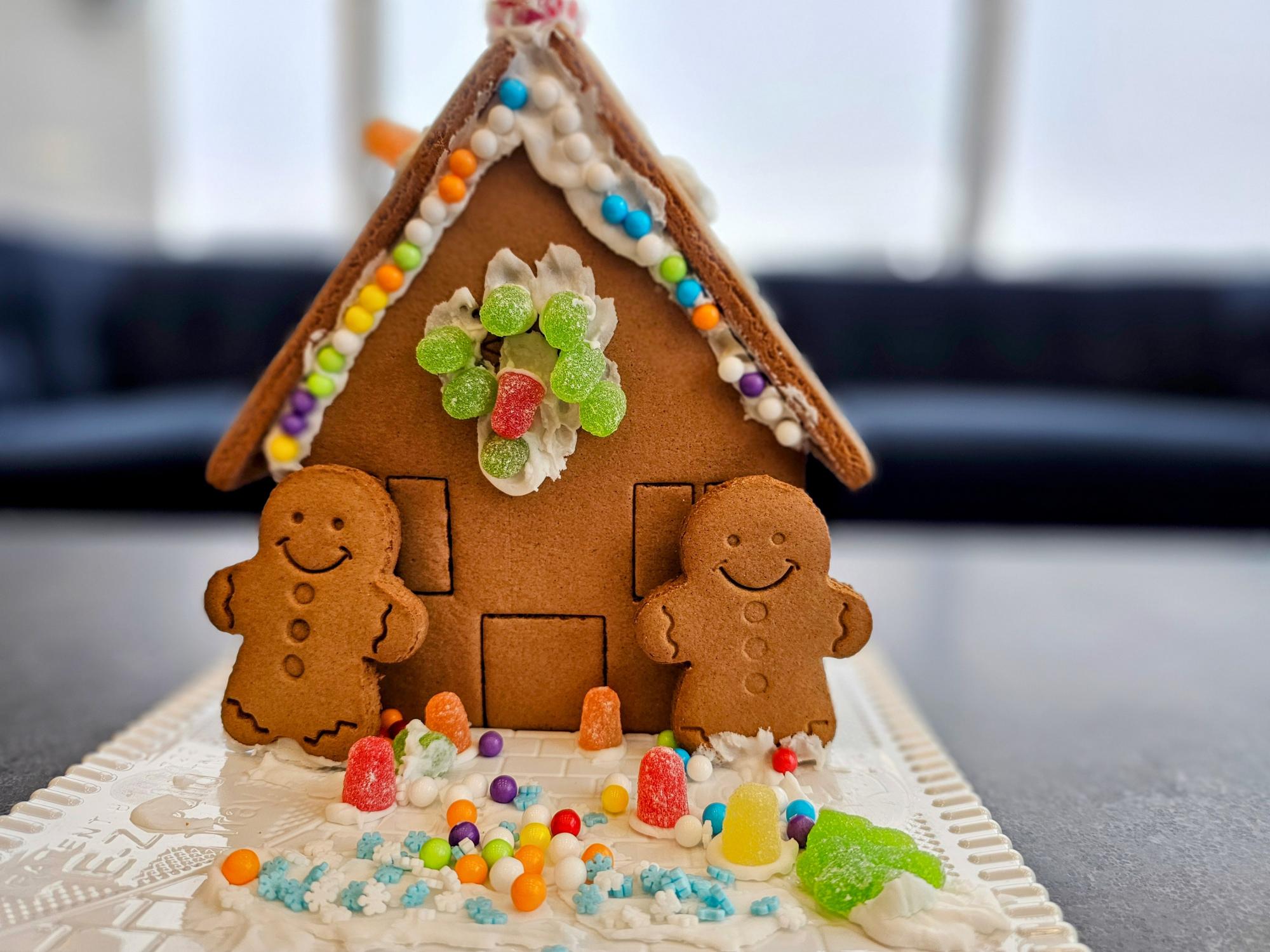 gingerbread house