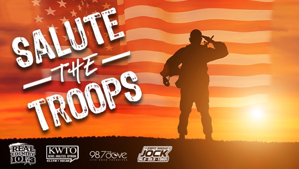 salute the troops