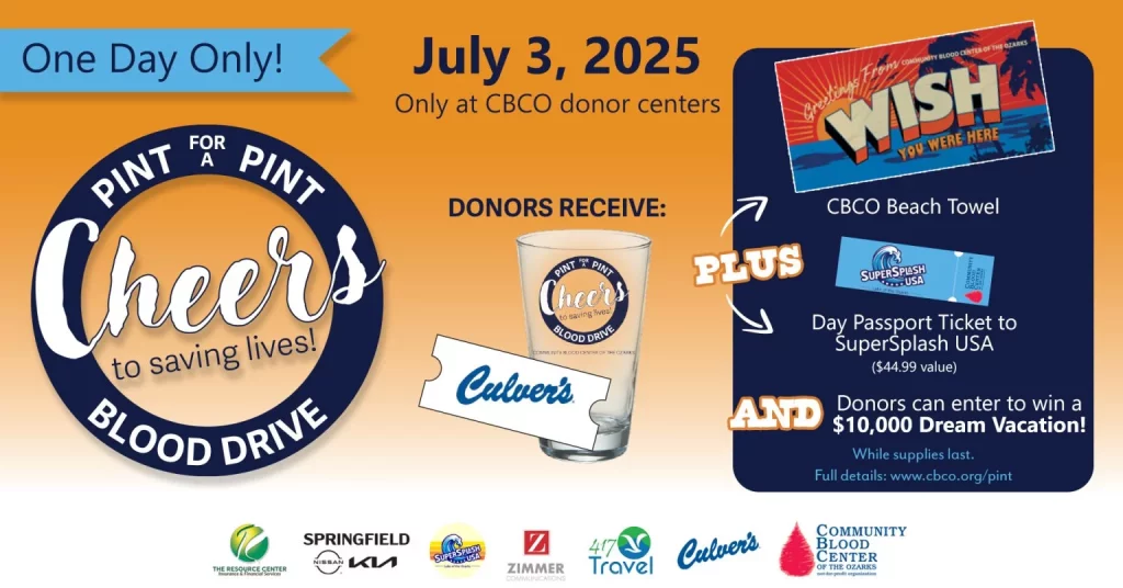 2025 pint for a pint event